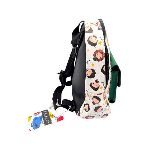 FRIENDS TV SHOW CENTRAL PERK 11" Mini-Backpack Faux Leather Warner Bros. NWT - Picture 4 of 8